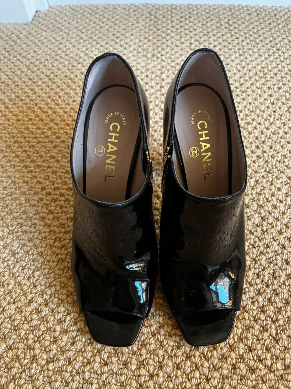 CHANEL shoes black, size 8